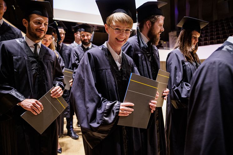 Graduierung an der HHL