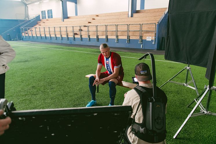 Eling Haaland Behind the scenes 2