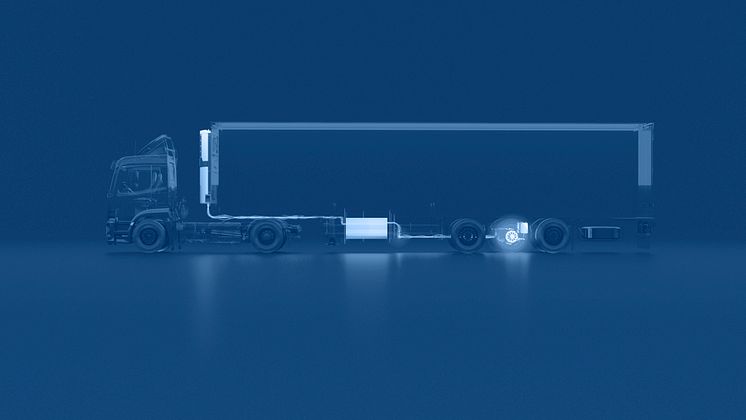 Generatorachse ePower für temperaturgeführte Transporte