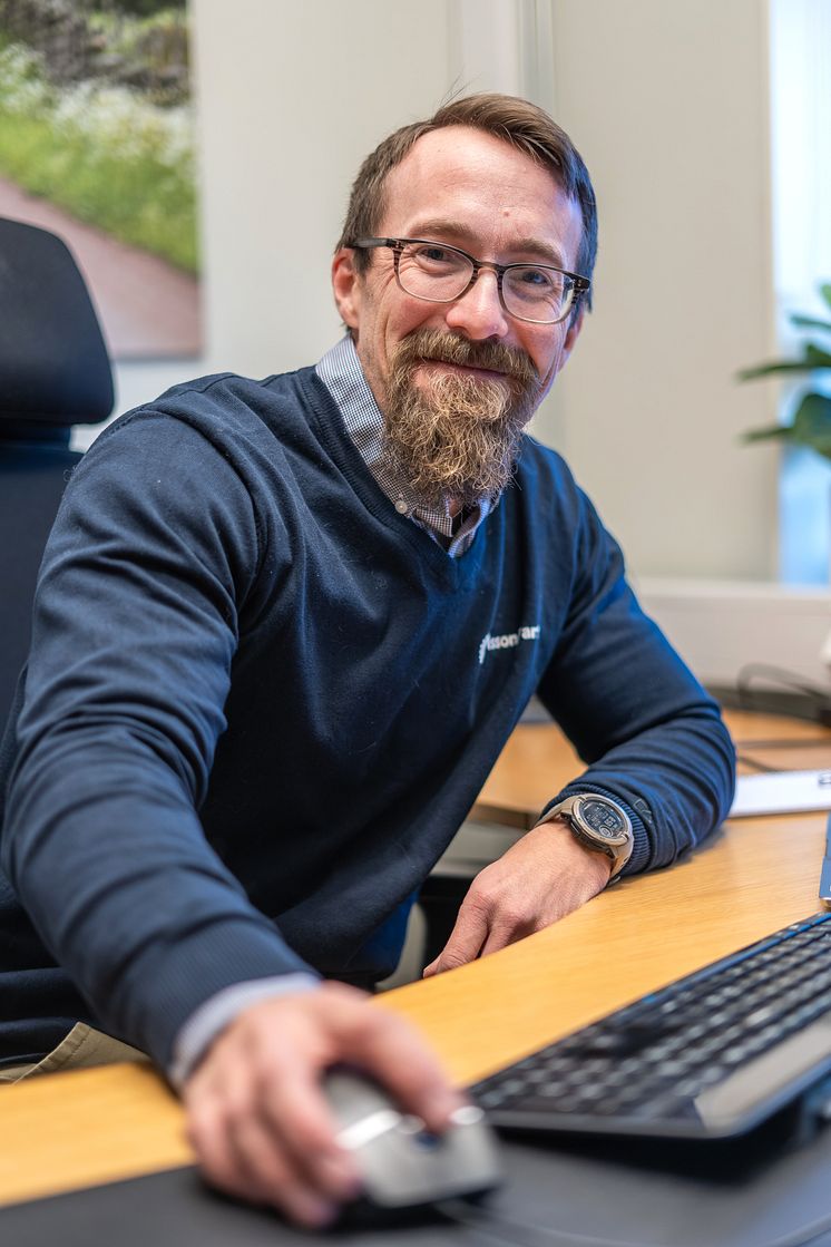 Christian Askland, IT-chef Olsson Parts