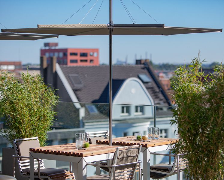 Dachterrasse mit Ausblick