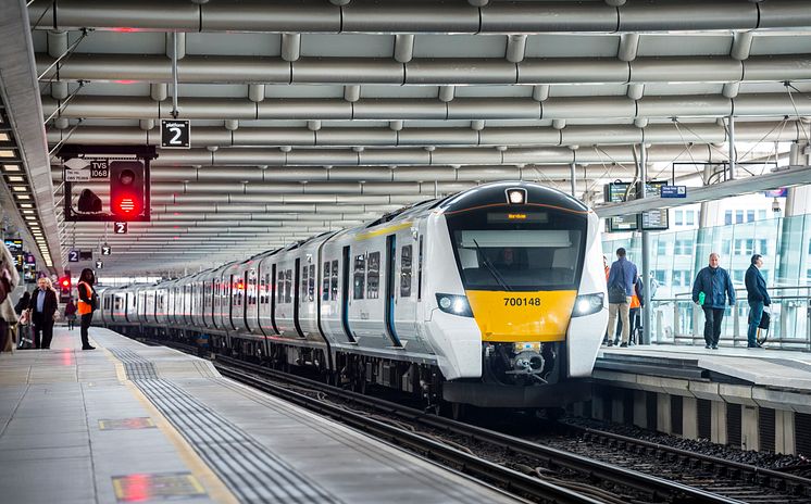 Thameslink 700148 at London Blackfriars