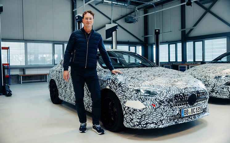 Ola Källenius och nya Mercedes-Benz CLA
