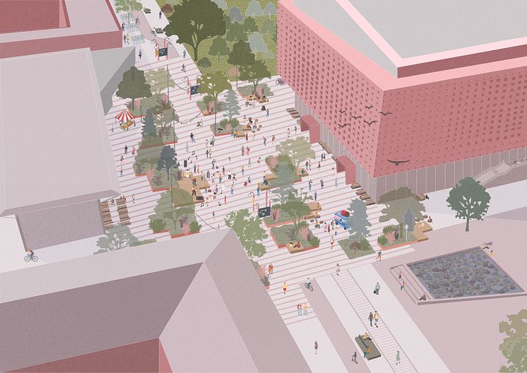 Nya Corson, Campus Valla, Linköping