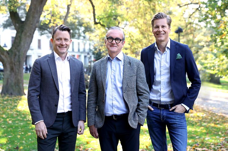 Fredrik Bele, Johan Skoglund och Sam Giertz Resona