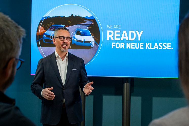 Neue Klasse Gen6 Landshut - Dr. Joachim Post, Member of the Board of Management of BMW AG, Purchasing and Supplier Network