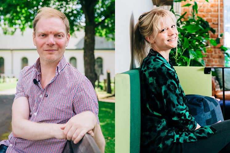 Daniel Hermansson och Agnes Larsson