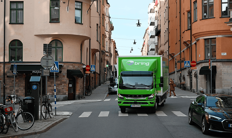 Fuso eCanter Bring
