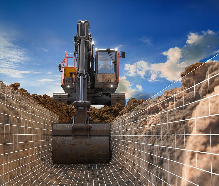 Volvo EC230 med Dig Assist