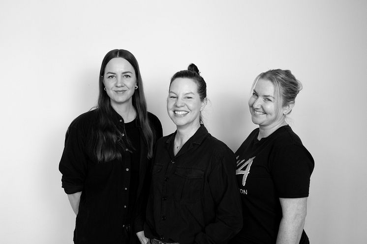 Johanna Hoffman (Head of Sonet), Jael Steinberg (General Manager Universal Music Sweden), Jennifer Dillane (Head of Polydor)