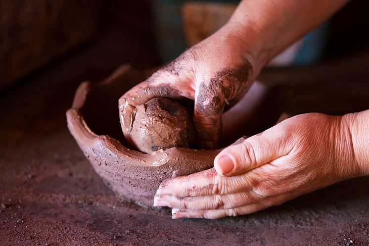 Hantverk med keramik på La Gomera