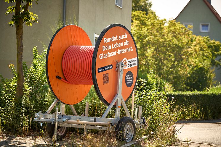 Glasfaserrolle Deutsche Giganetz