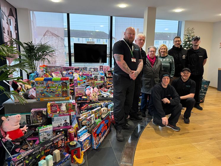 Christmas toy drive