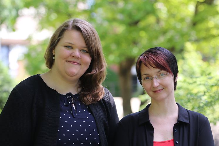 Christina Nimz und Ludmilla Luft