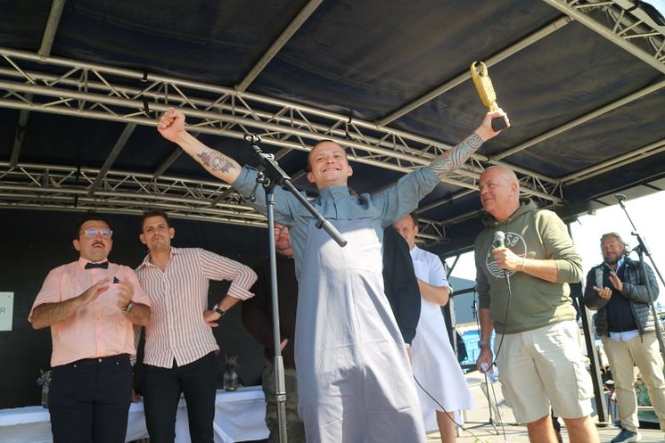 Magnus Brandenburg Carlsen, Alchemist 2022 vinder den Gylde Jomfruhummerklo.JPG
