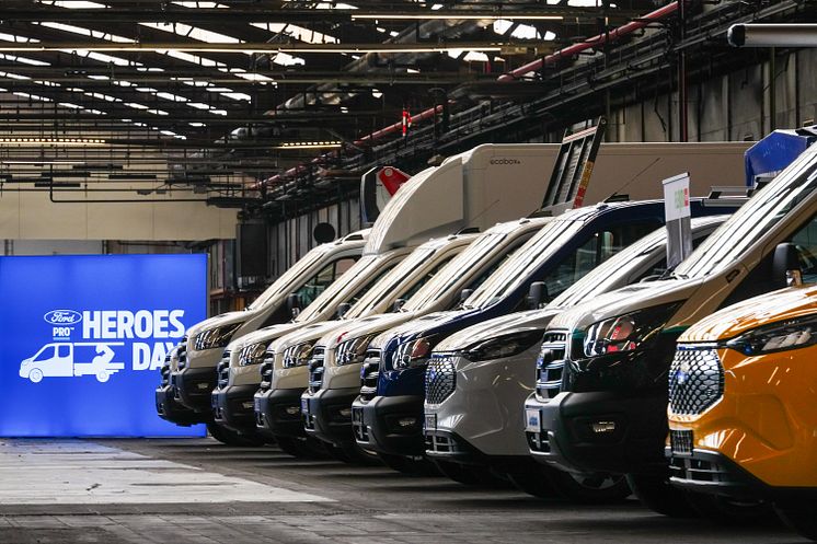 Ford Pro präsentiert ganze Bandbreite an Spezialfahrzeugen