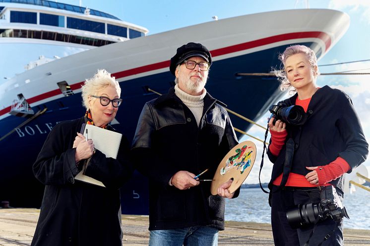 Moments Crew - Group Photo of Jenny Eclair, Jim Moir and Scarlet Page.jpg