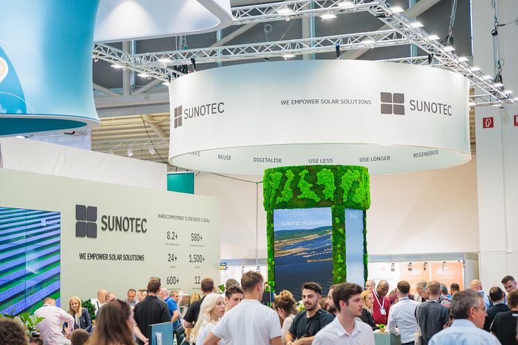 SUNOTEC booth at Intersolar 2024