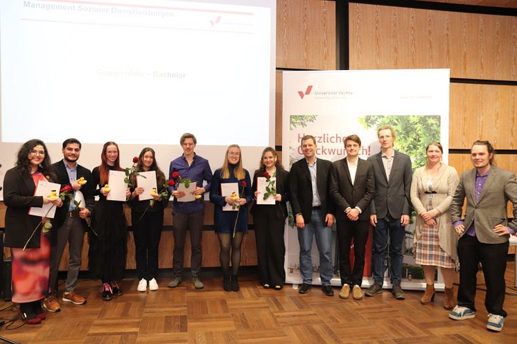 Abschlussfeier der Bachelor- und Masterstudiengänge „Management Sozialer Dienstleistungen“ 2024