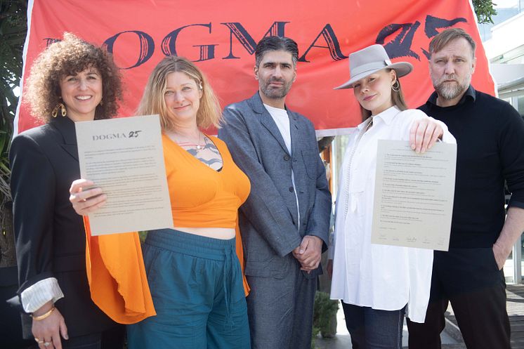 DOGME25 - May el-Toukhy, Isabella Eklöf, Milad Alami, Annika Berg, Jesper Just - photocredit Konstantin Bock - lowres.jpg