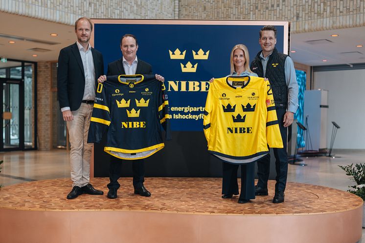 NIBE - stolt energipartner till Svenska Ishockeyförbundet