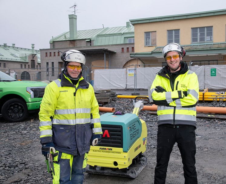 Jörgen Norman, Skanska och Mathias Stenemyr, Pure Energy