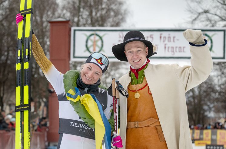 Kati Roivas, Finland, segrare i Tjejvasan 2024