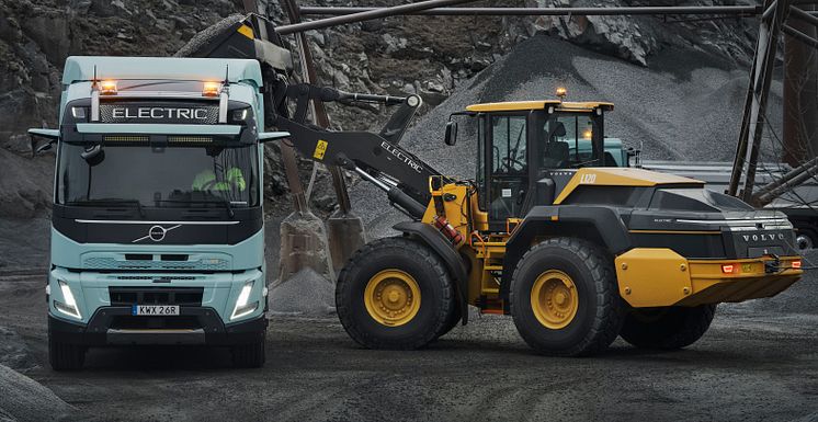 Volvo CE elektrifierar Bauma 2025