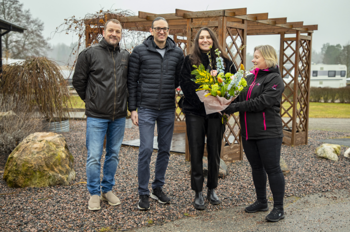 Fredrik Ahlman (M) , Yusuf Ilhan, Nalan Ilhan och Anneli Hedberg (S)..jpeg