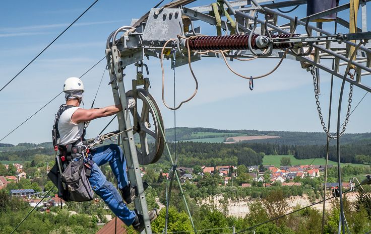 Baubeginn für Hochspannungsleitung von Rottersdorf nach Sand