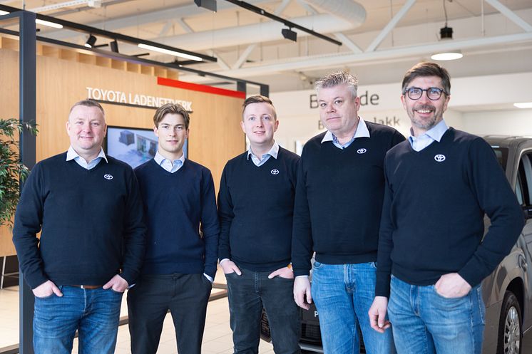 Toyota-butikken i Namsos har fått et løft 