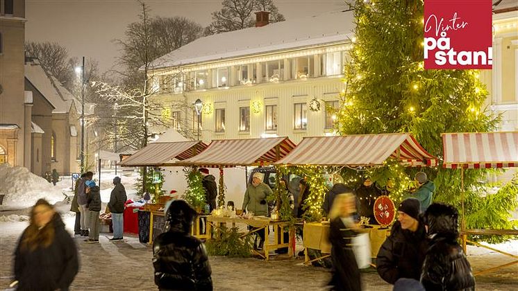Jul på stan i Skövde
