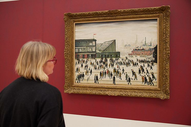 L.S. Lowry_s Going to the Match at The Lowry, Salford.jpg