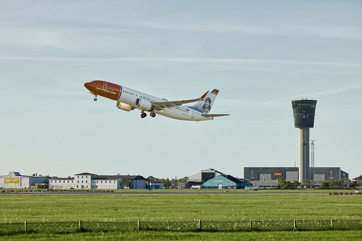 Norwegian MAX Flying CPH
