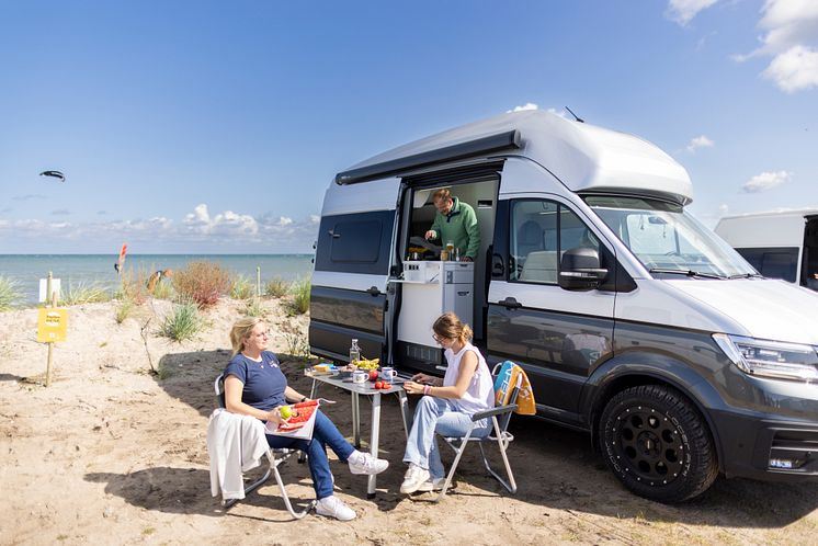 Camping am Meer