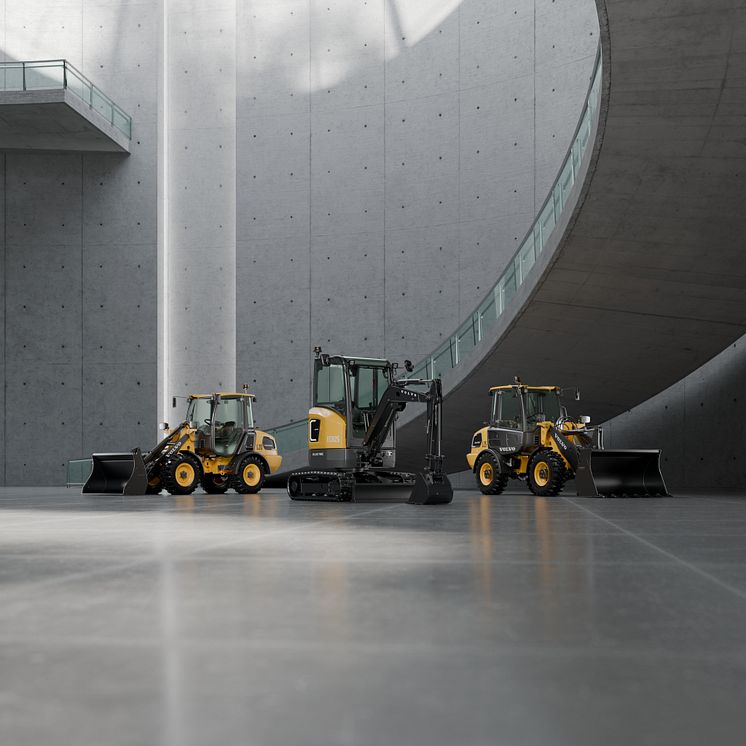 Volvo ECR25, L20 och L25 Electric i generation 2