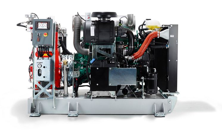 Aquajet Power Pack Skid mounted med Volvo Penta