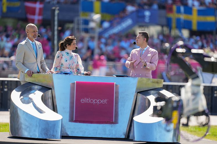 Tv-studio Elitloppet 2024