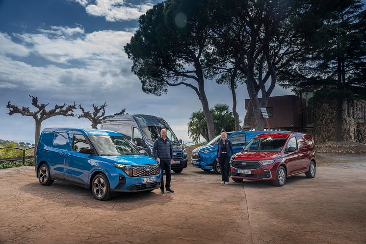 2025 Espen Markussen, Anne Sønsteby E-Transit Courier, E-Transit, E-Transit Custom, Transit Connect ladbar hybrid Ford Pro.jpg