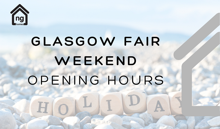 Glasgow Fair weekend 2024 Opening Hours
