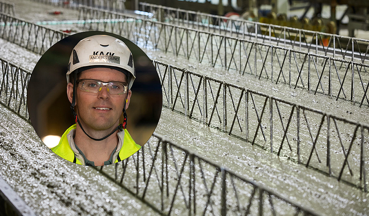 Plattbärlag Precast Abetong evoBuild nivå 5