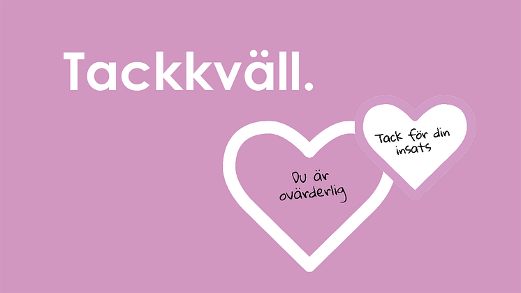 My Newsdesk_tackkväll