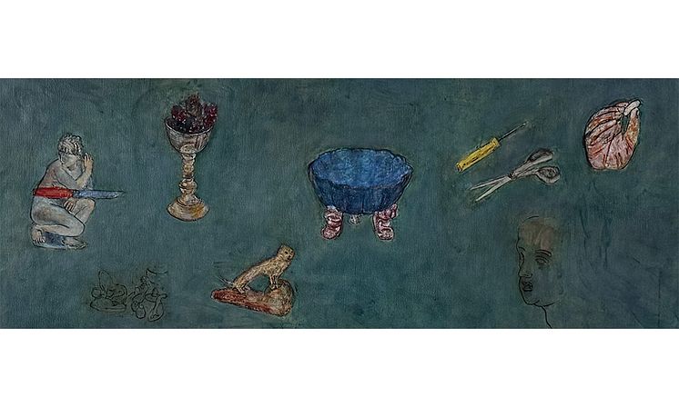 Aspedistra
Olja på duk, 2024
H 54 x 140 cm