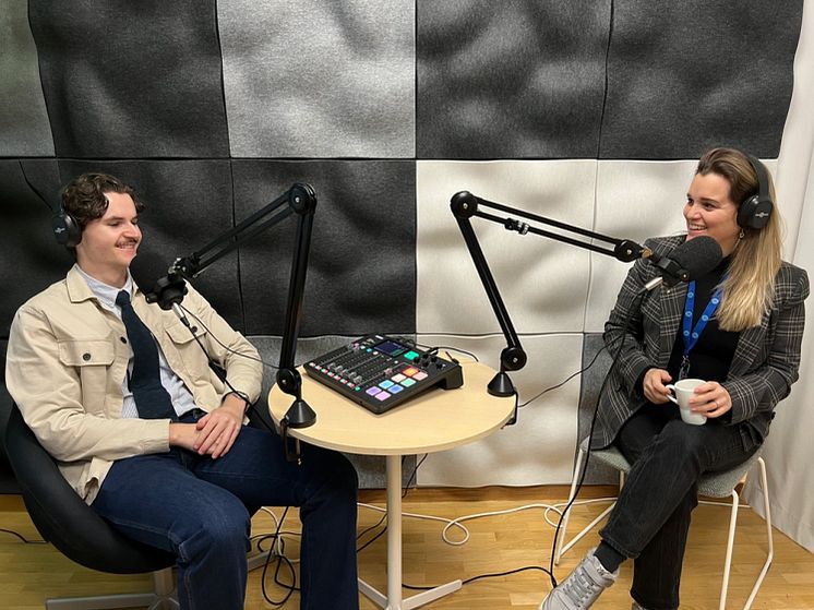 Nylansering av STHL(M)-podden med Alexander Wallström och Ida Karlbom.webp