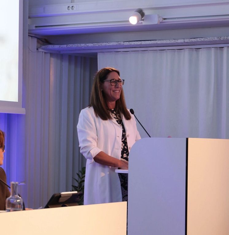 Michaela Fletcher under förbundsstämman 2023..webp