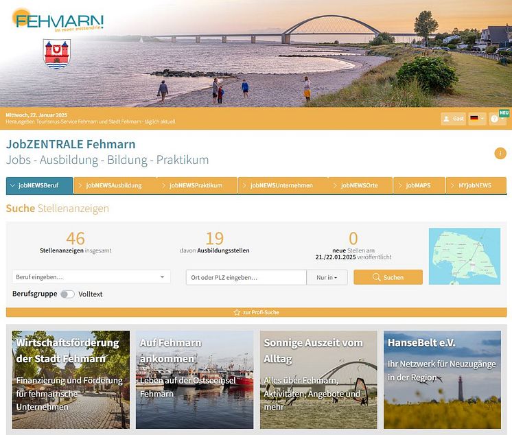 Jobbörse Fehmarn