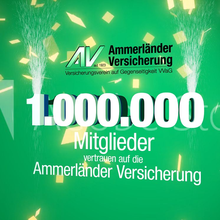 AV feiert Millionstes Mitglied