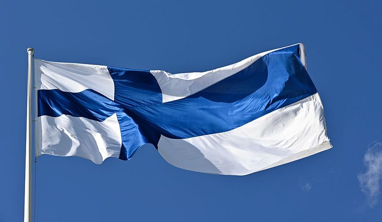 finland flagga