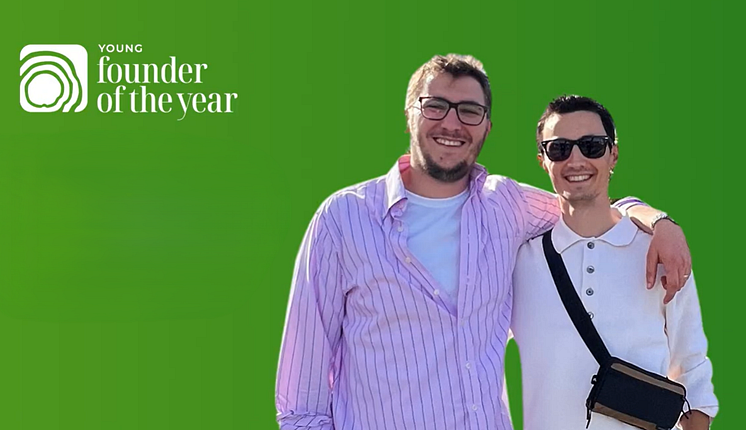 Benjamin Kolenovic & Bind Reka, Silver Winners Young Founder of the Year.PNG