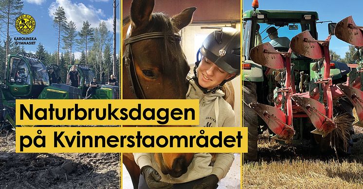 Naturbruksdagen på Kvinnerstaområdet